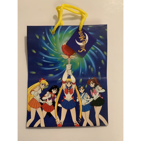 Sailor Moon Party Gift Bags Japanese 2 Anime Manga Kids Birthday Party Vintage - Picture 2 of 8